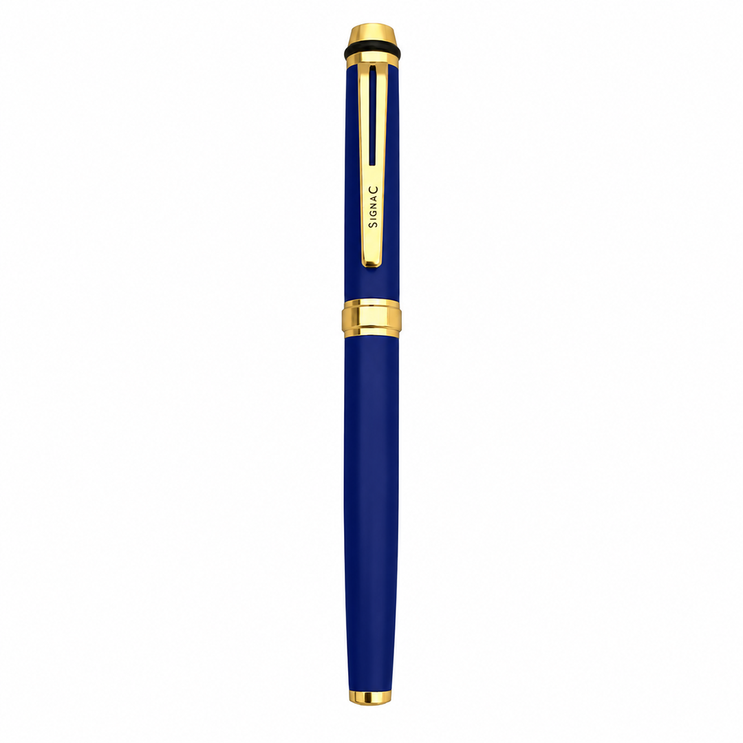 Diplomat Roller and Ball Pen Set - Royal Blue