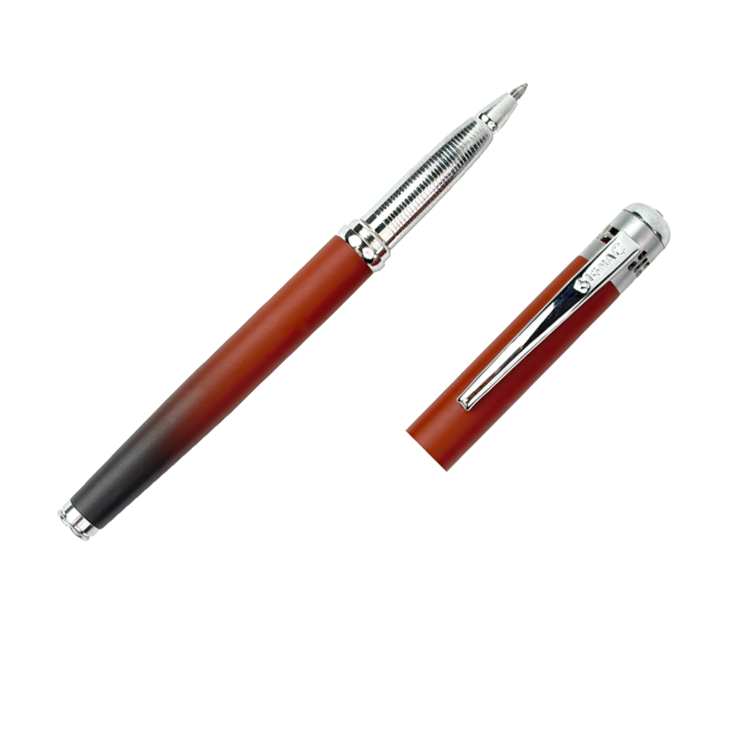 India's 1st - (Fragrance Infused) Ombre Shade Metallic Roller & Ball Pen Set of 6