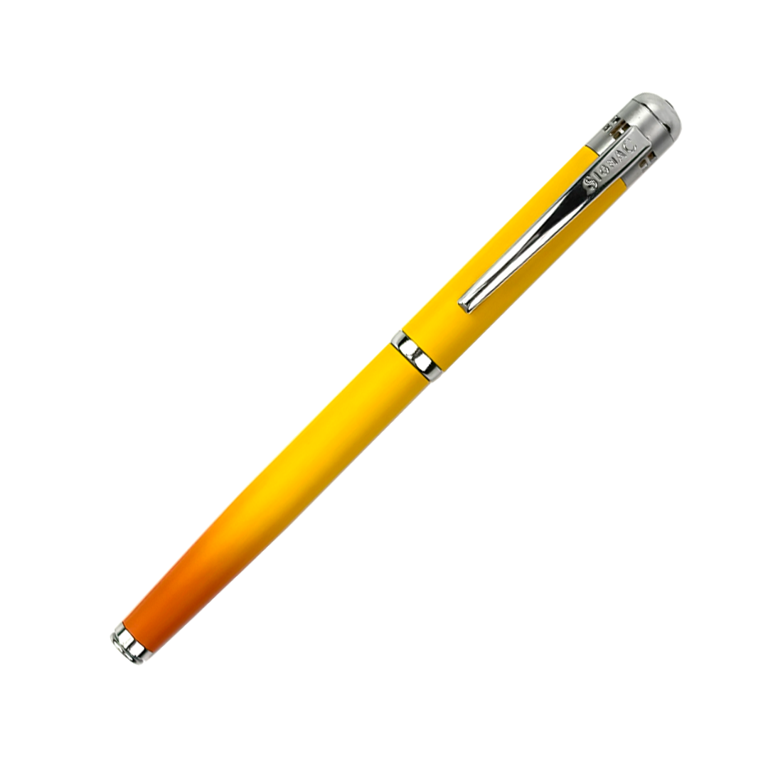 India's 1st - (Alphonso Mango Fragrance Infused) Ombre Shade Metallic Roller Pen