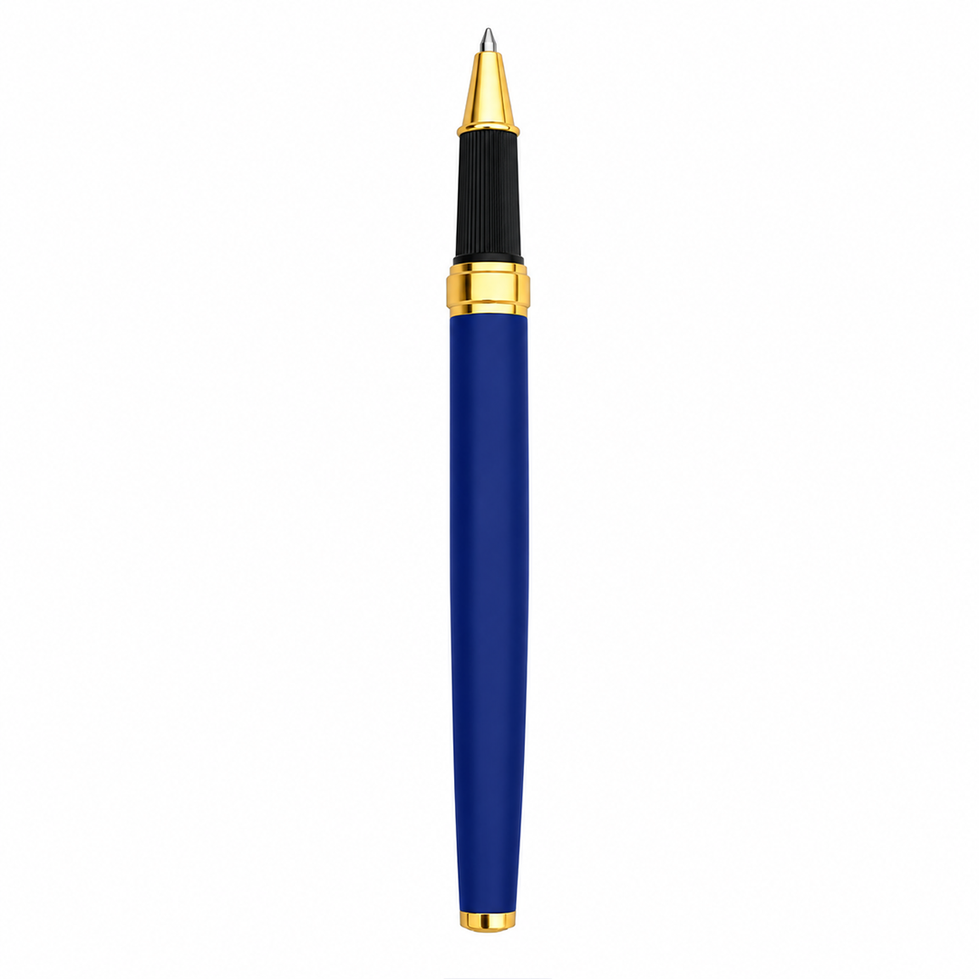 Diplomat Roller and Ball Pen Set - Royal Blue