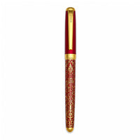 Lakshya – Arjuna and the Fish Eye Roller Pen - Crimson Red