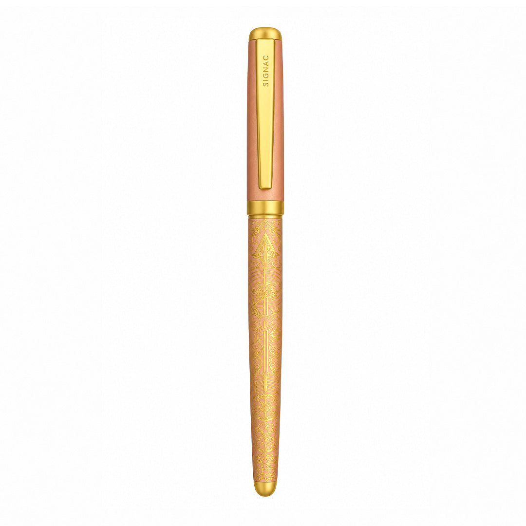 Lakshya – Arjuna and the Fish Eye Roller Pen - Rose Gold