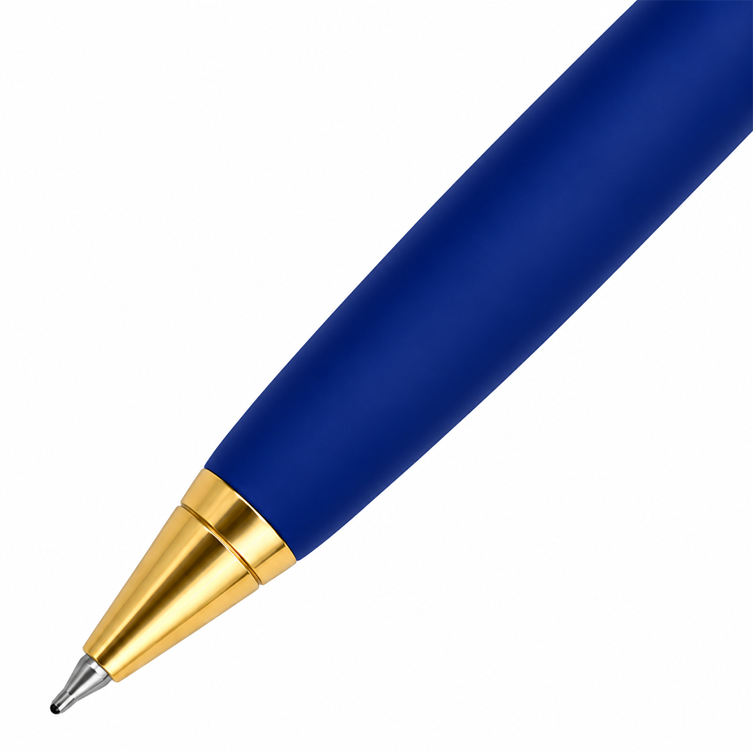Diplomat Roller and Ball Pen Set - Royal Blue