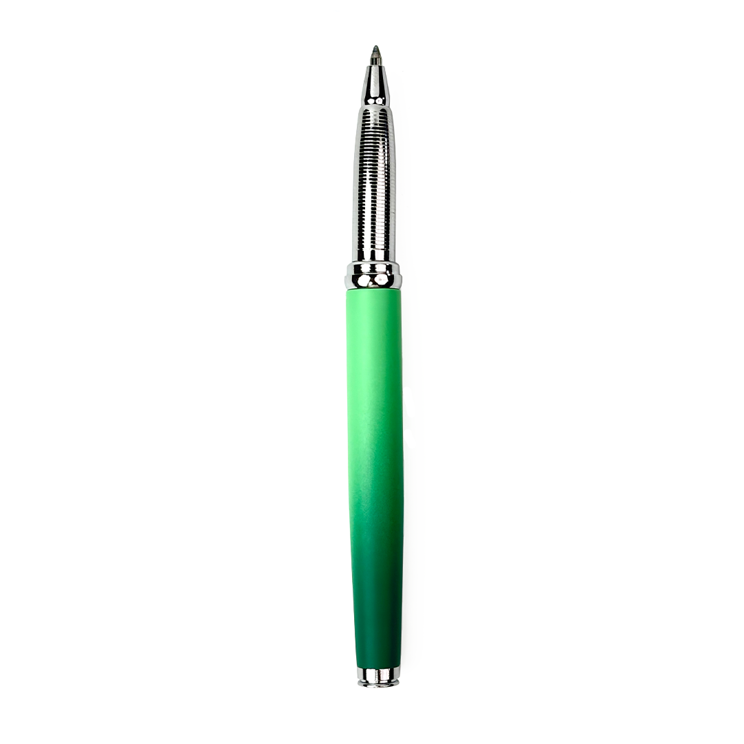 India's 1st - (Mint Fresh Fragrance Infused) Ombre Shade Metallic Roller Pen