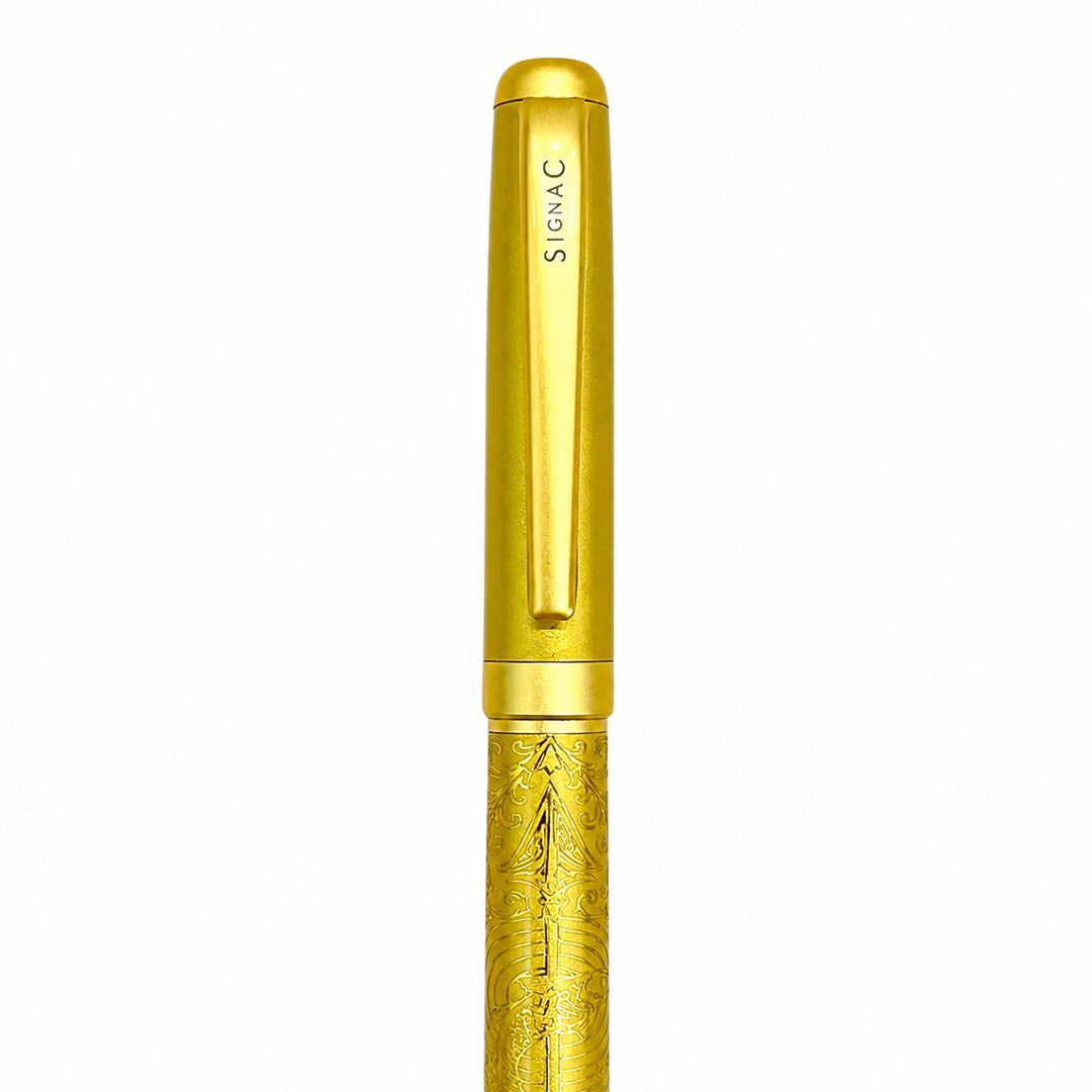 Lakshya – Arjuna and the Fish Eye Roller Pen - Full Gold