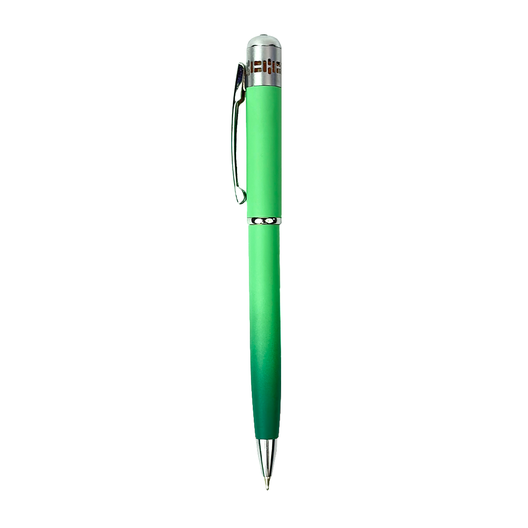 India's 1st - (Mint Fresh Fragrance Infused) Ombre Shade Metallic Roller & Ball Pen Set