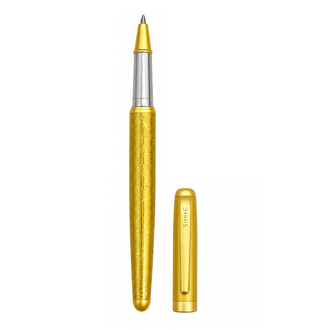 Lakshya – Arjuna and the Fish Eye Roller Pen - Full Gold
