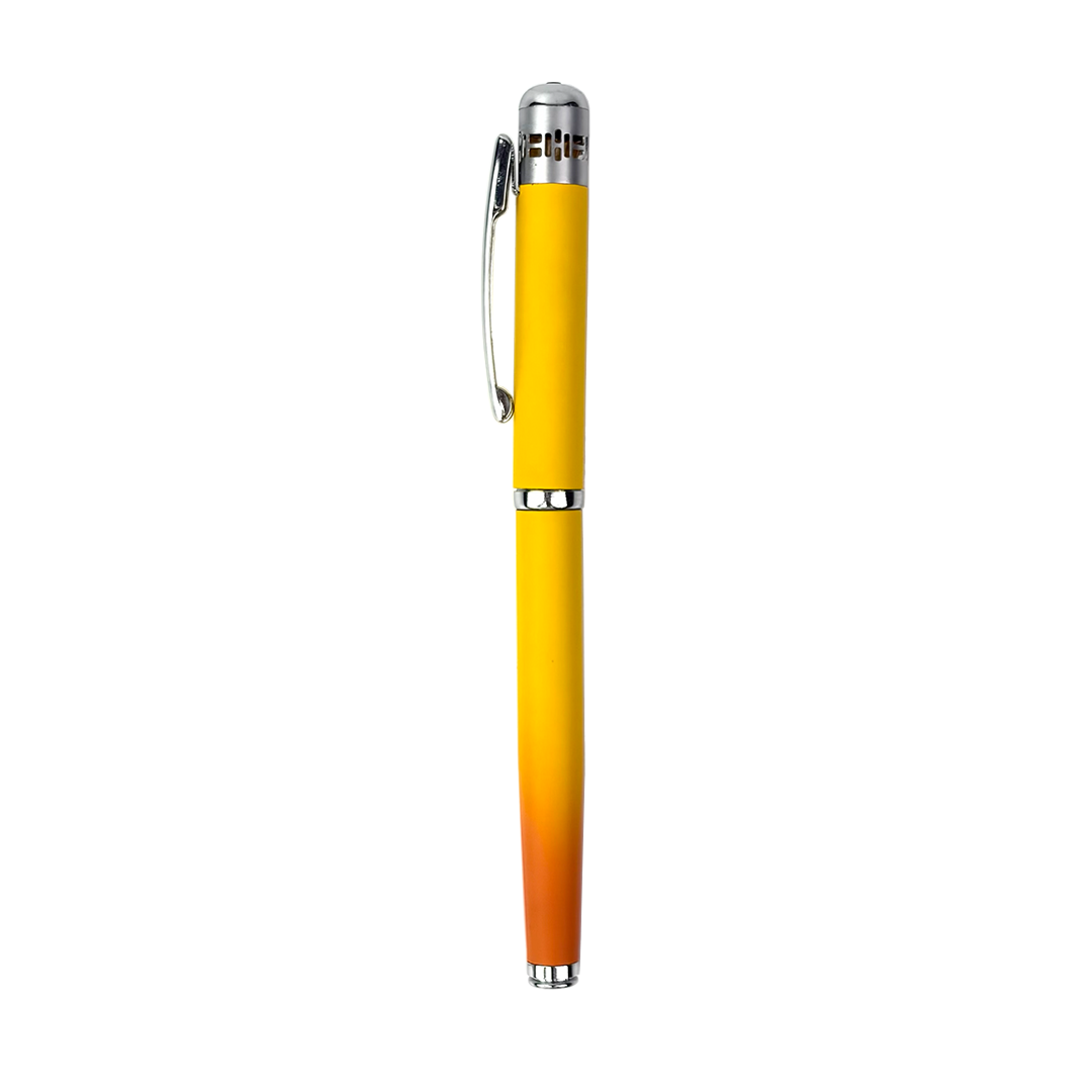 India's 1st - (Alphonso Mango Fragrance Infused) Ombre Shade Metallic Roller Pen
