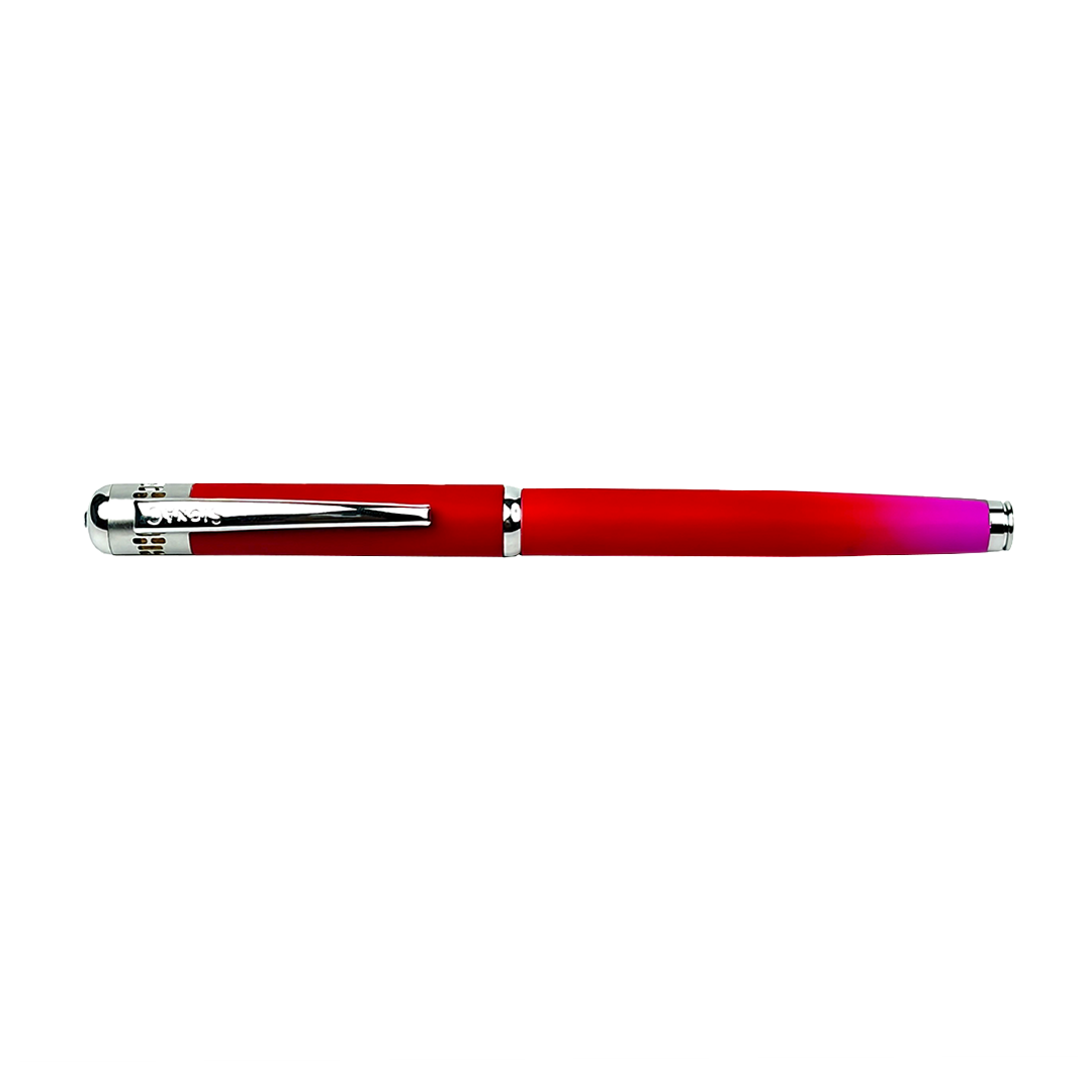 India's 1st - (Rose Bloom Fragrance Infused) Ombre Shade Metallic Roller Pen