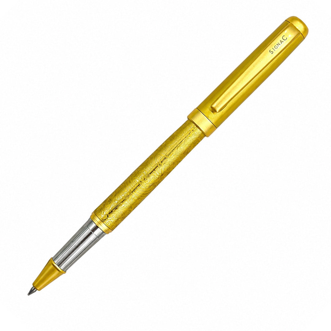 Lakshya – Arjuna and the Fish Eye Roller Pen - Full Gold