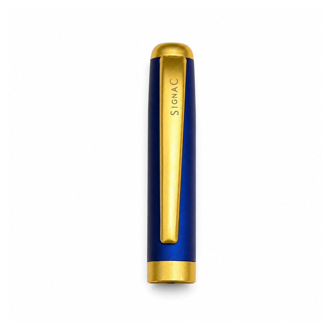 Lakshya – Arjuna and the Fish Eye Roller Pen - Royal Blue