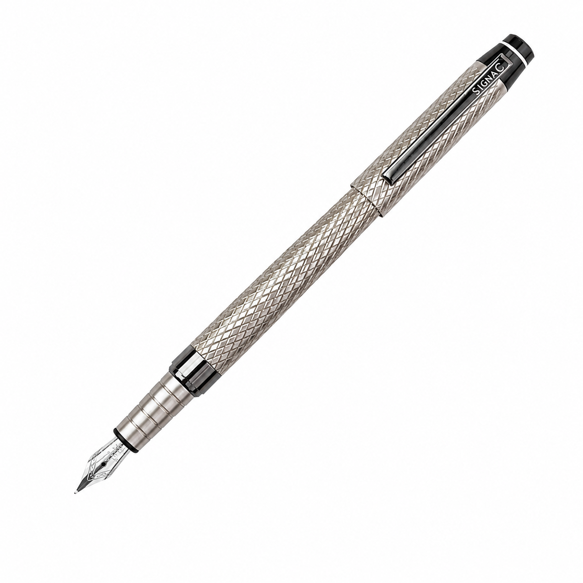 Monarch Fountain Pen | Luxury Diamond Cut Design