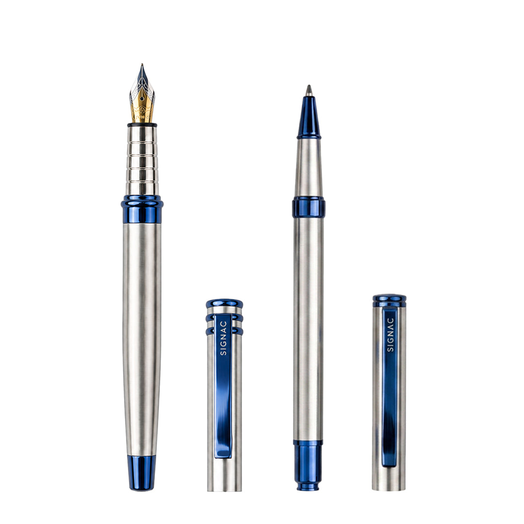 Imperia Titanium Roller & Fountain Pen Set