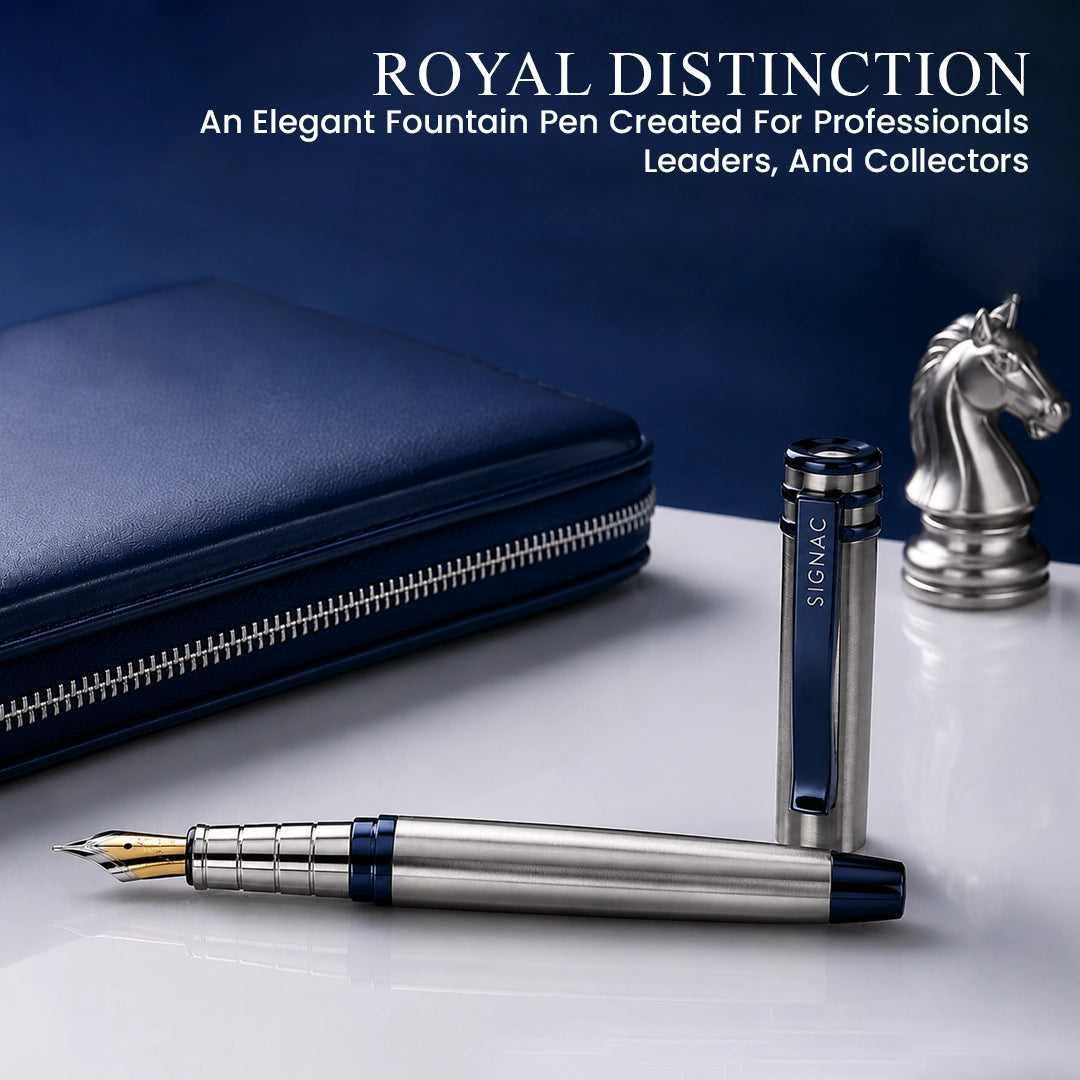 Imperia Titanium Fountain Pen - Set of 2