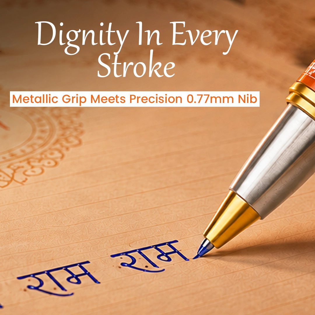 Jai Shree Ram MagSnap Roller Pen - Set of 2