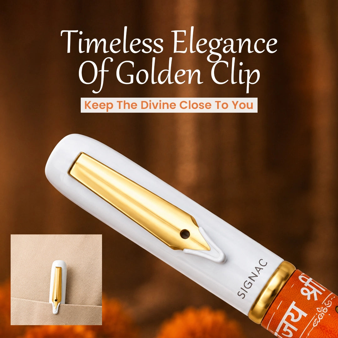 Jai Shree Ram MagSnap Roller Pen - Set of 2