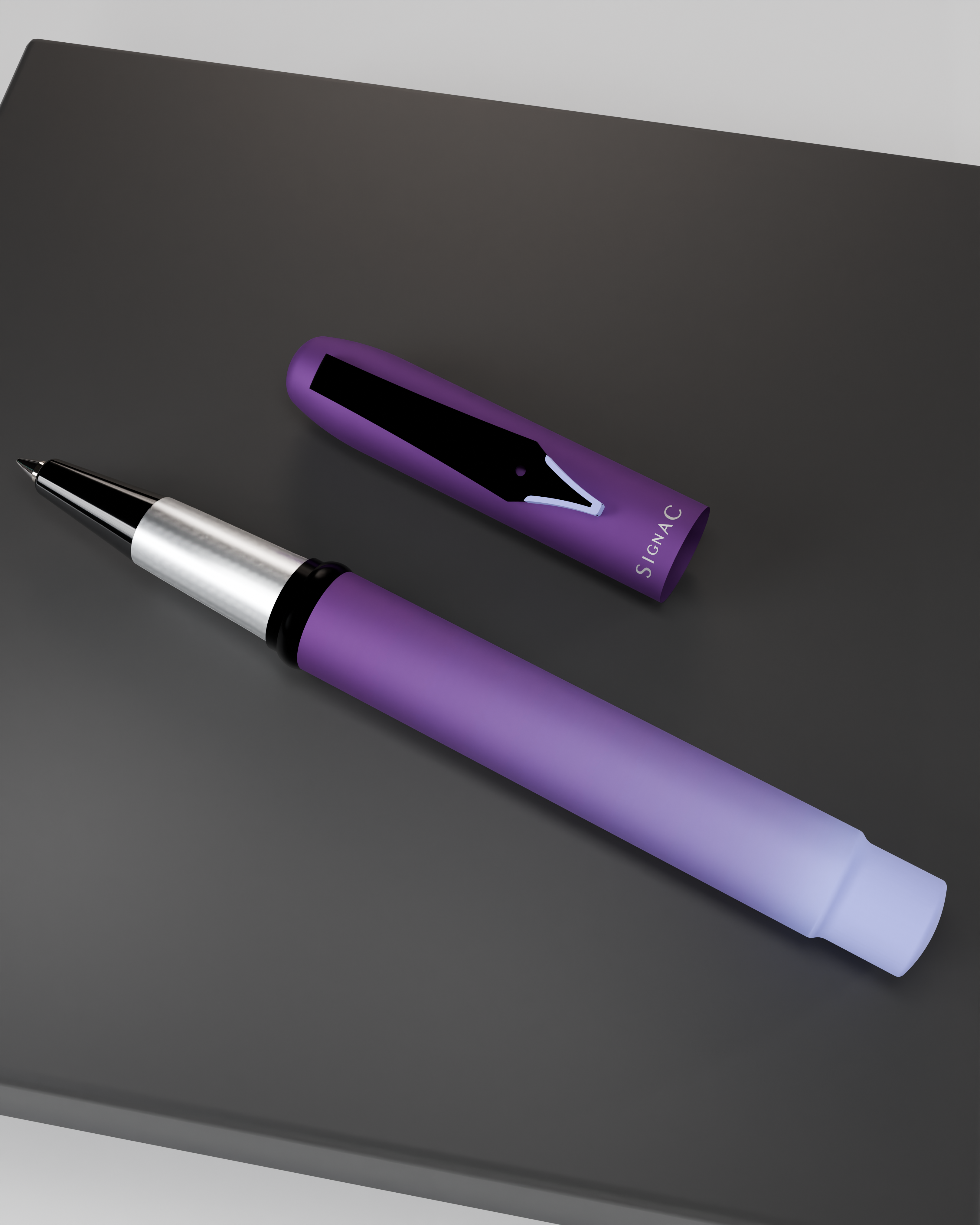The Lilac Bloom Energy Magsnap Ombre Roller Pen