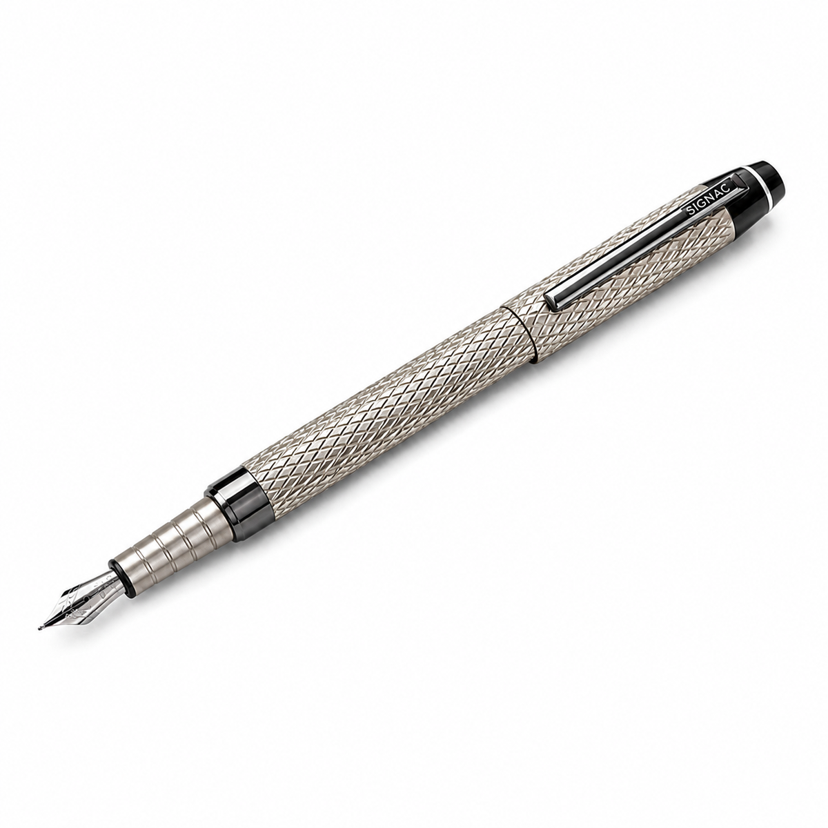 Monarch Fountain Pen | Luxury Diamond Cut Design