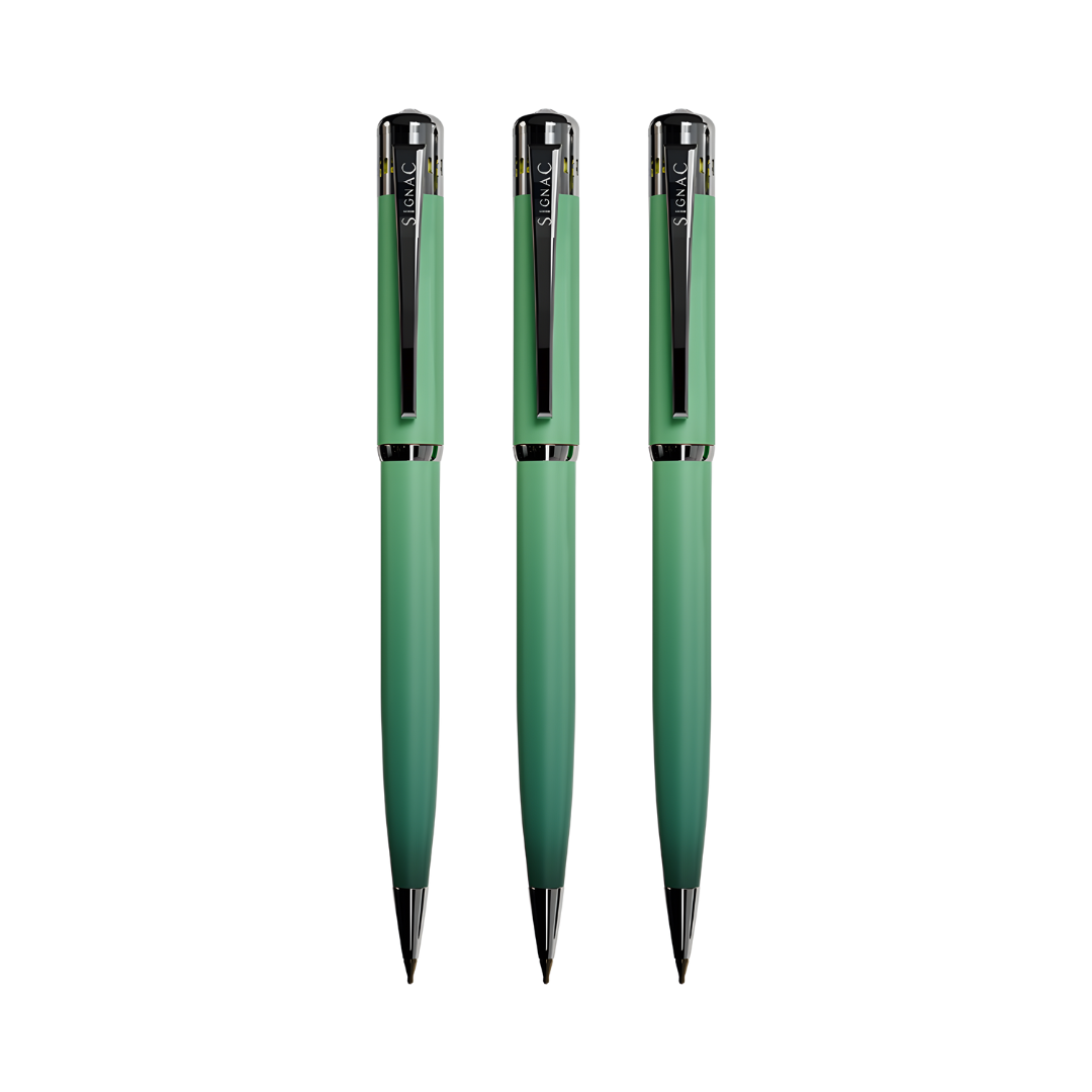 India's 1st - (Mint Fresh Fragrance Infused) Ombre Shade Metallic Ball Pen