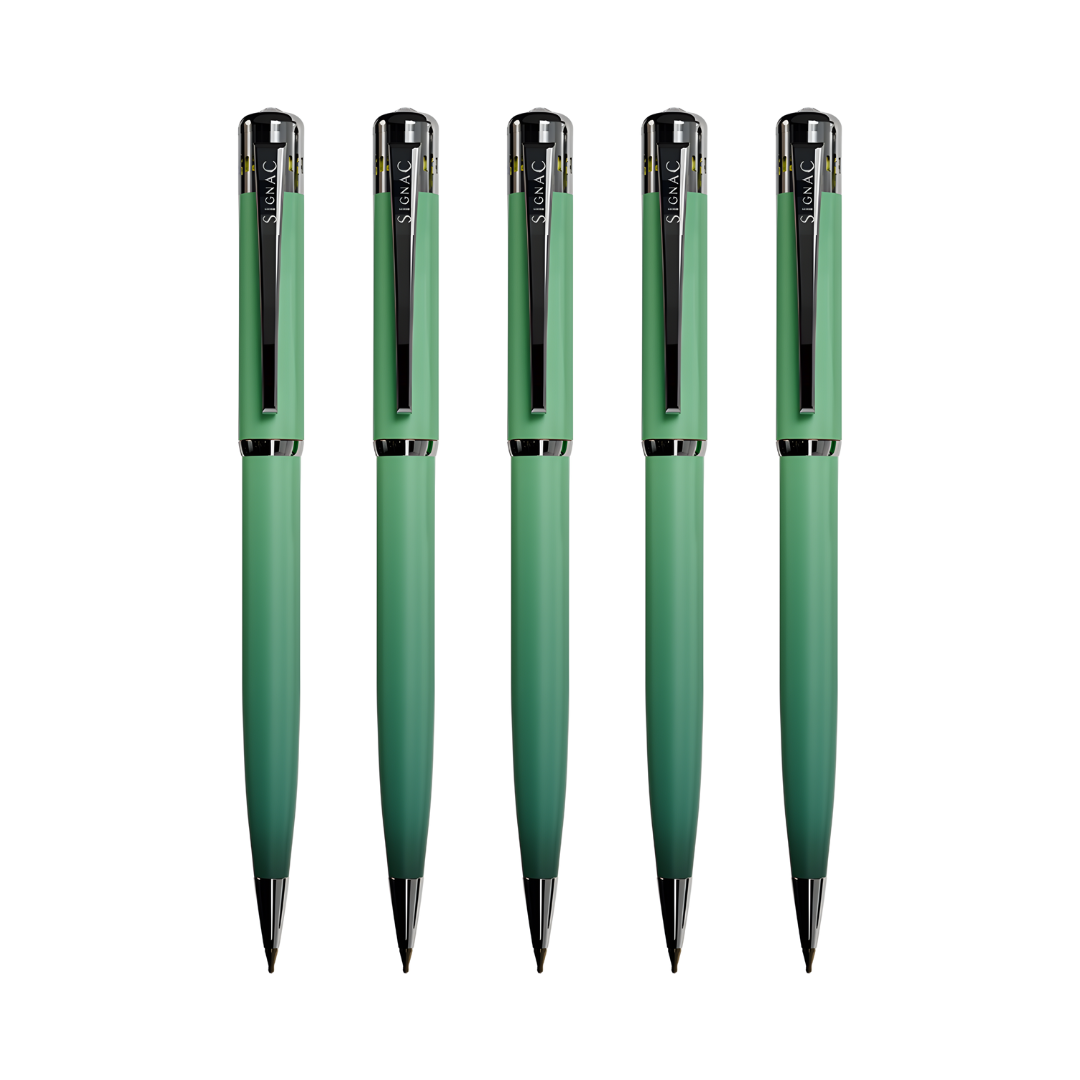 India's 1st - (Mint Fresh Fragrance Infused) Ombre Shade Metallic Ball Pen