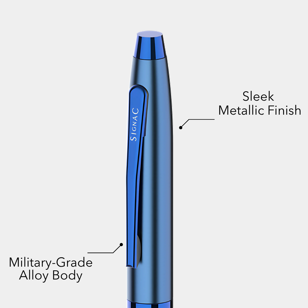 Premium Kiger Signature Metal Roller Pen (Set of 3)