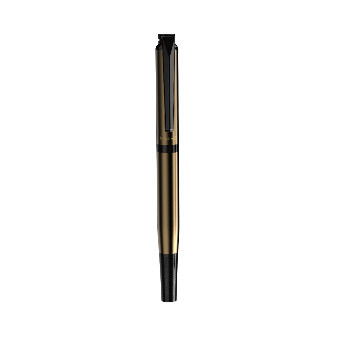 Qutik Set of 2 - Carbon Series - Gold