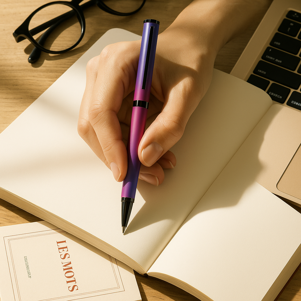 Northern Light Series - Dual Shade Premium Metallic Ball Pen with Matte Finish (Set of 3)