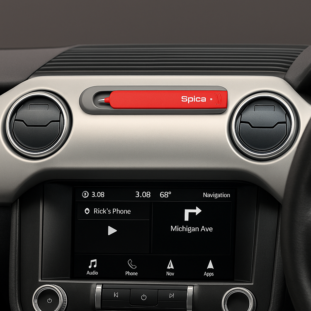 Spica SlidePro Multipurpose Utility Ball Pen - Red