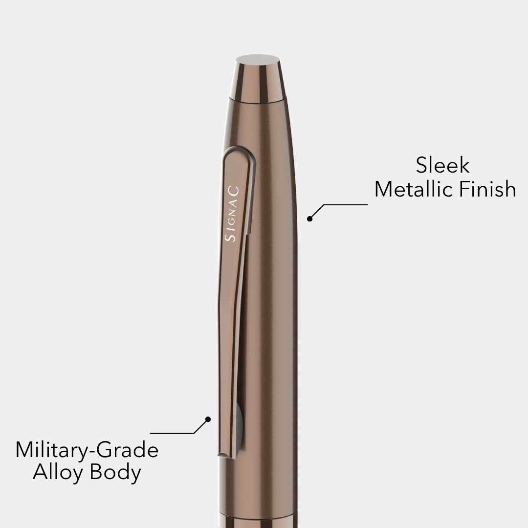 Coffee Aroma Kiger Metal Premium Roller Pen