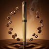 Deluxe Dello Coffee Ink Ball Pen with full Brass Body