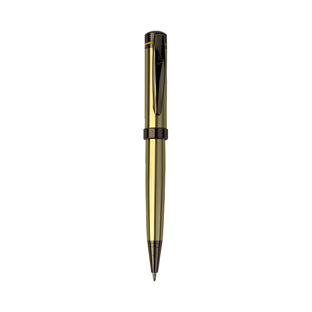 Deluxe Dello Coffee Ink Ball Pen with full Brass Body