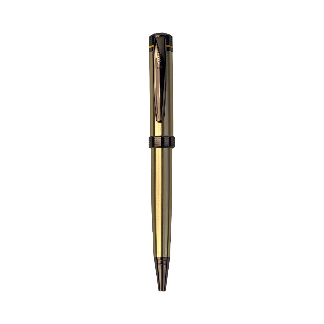 Deluxe Dello Coffee Ink Ball Pen with full Brass Body