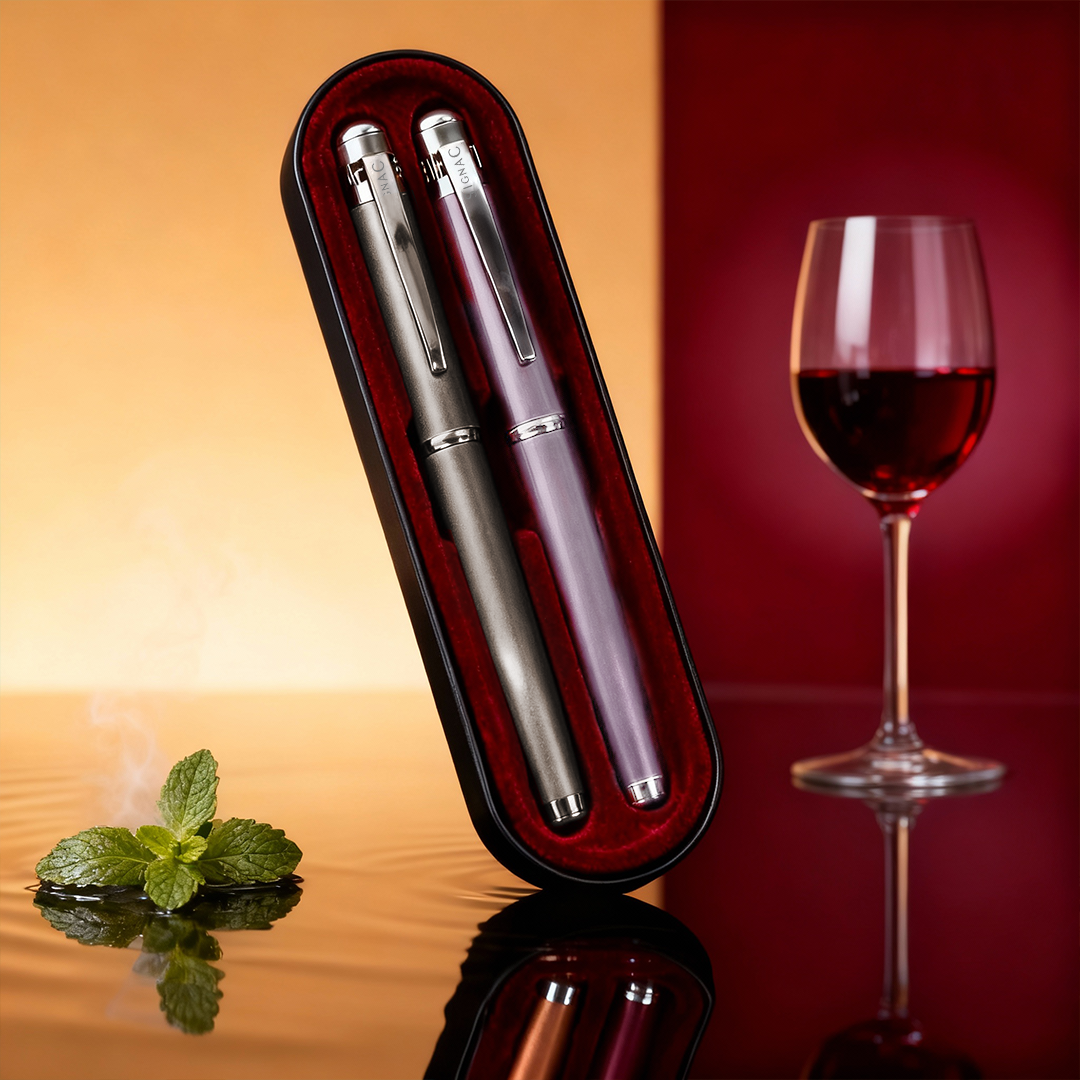 Sensis Nilgiri & Wine Fragrance Roller Pens Set