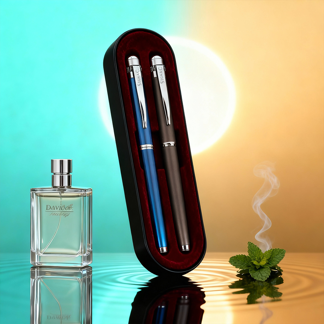 Sensis Davidoff & Nilgiri Fragrance Roller Pens Set