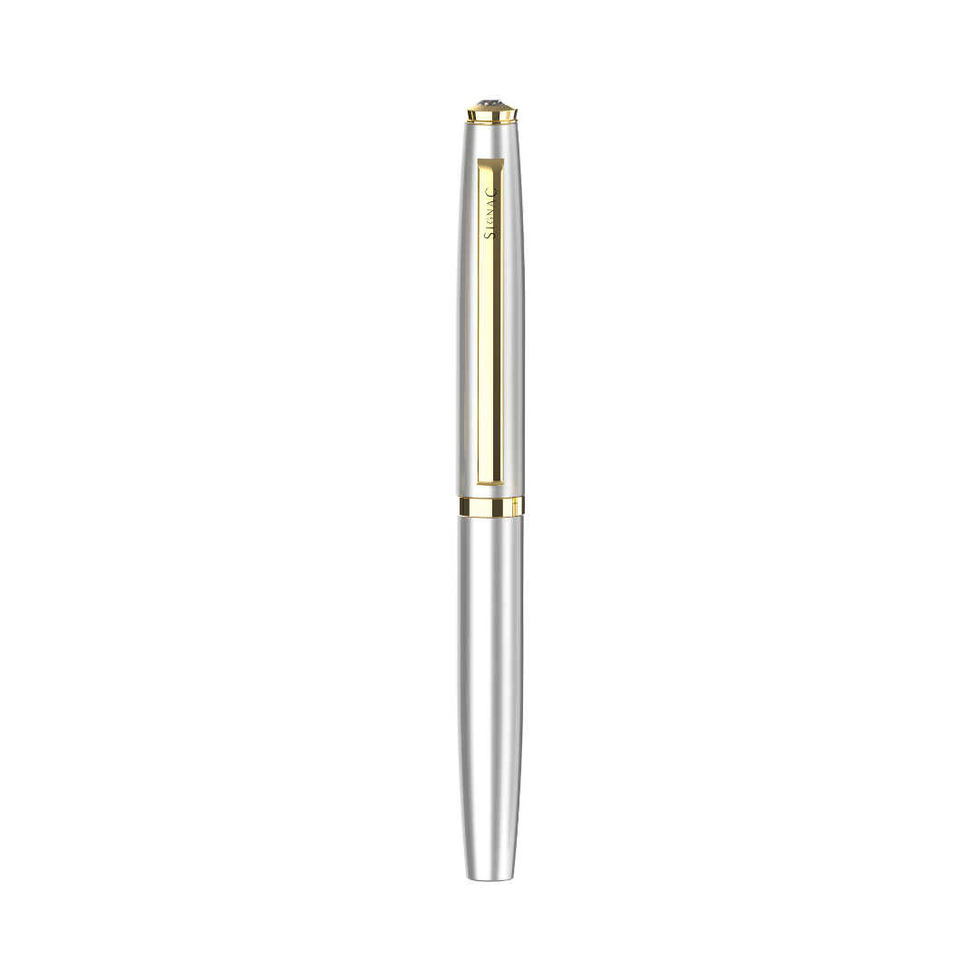 Elysian Metal Roller Pen - Silver