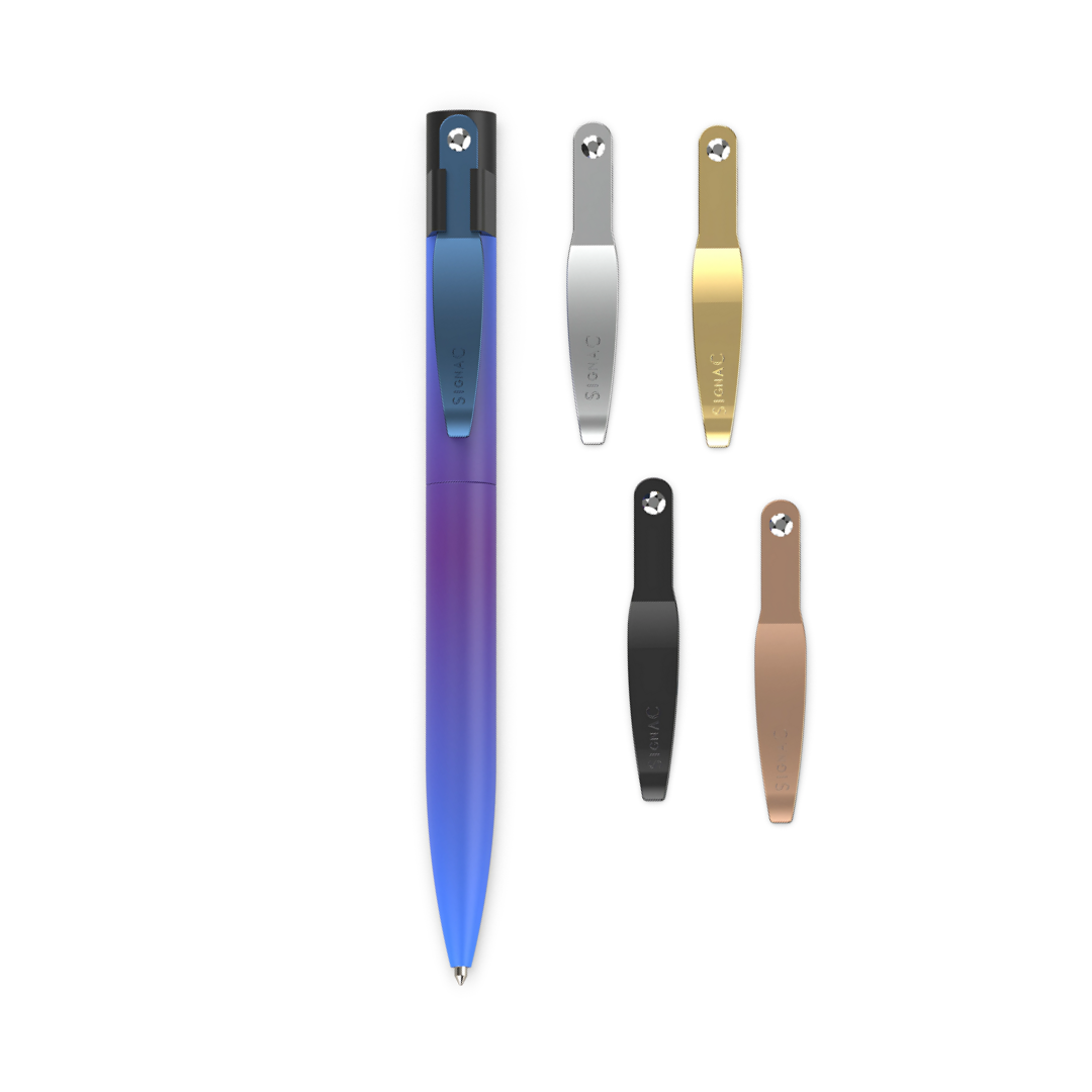 Evoniq Ombre Clip Changing - Blue–Purple