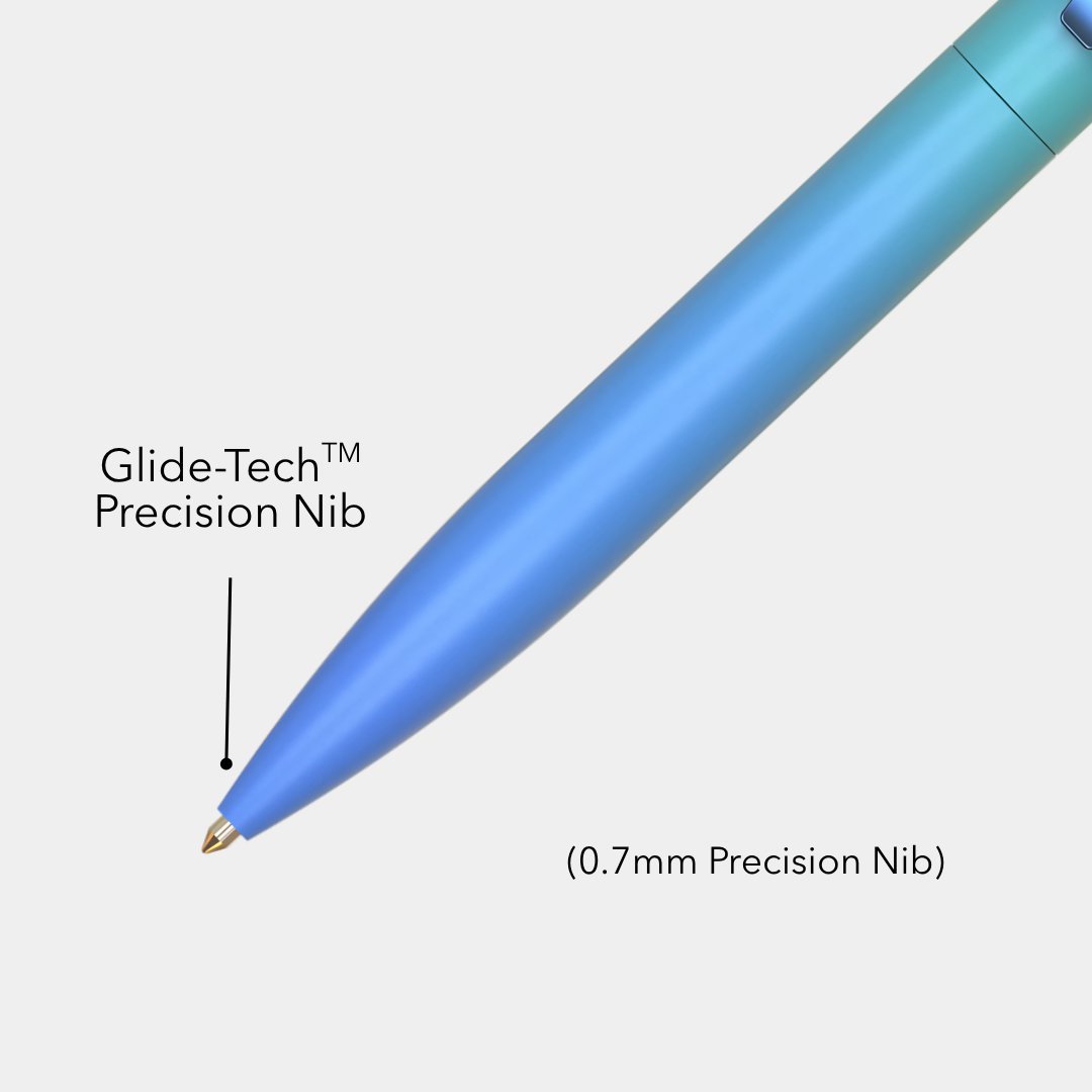 Northern Light Series Evoniq Dual Shade Clip Changing Ball Pen - Celestial Blush