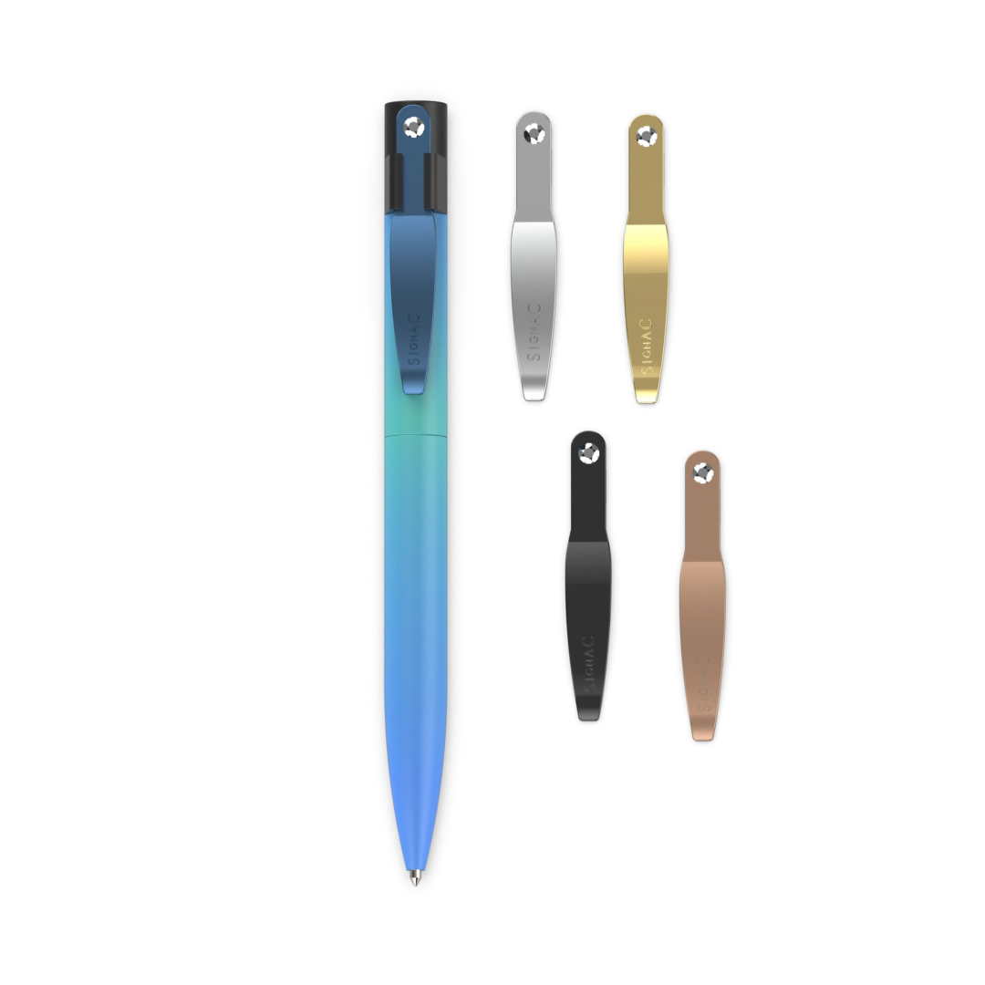 Evoniq Ombre Clip Changing - Blue–Green