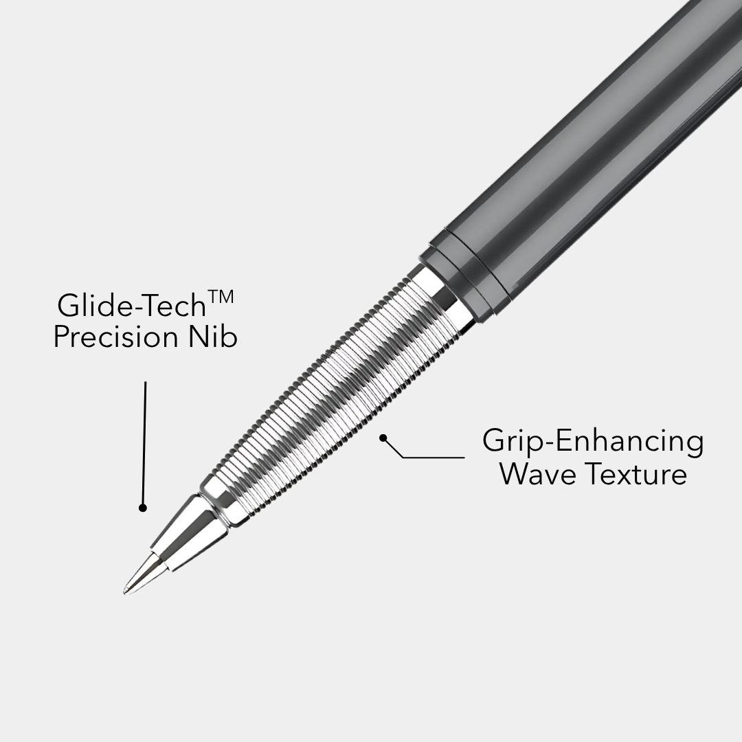 Premium Kiger Signature Metal Roller Pen (Set of 3)