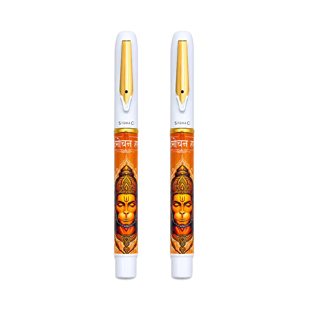 Sankat Mochan Hanuman Ji Magsnap Roller Pen - Set of 2