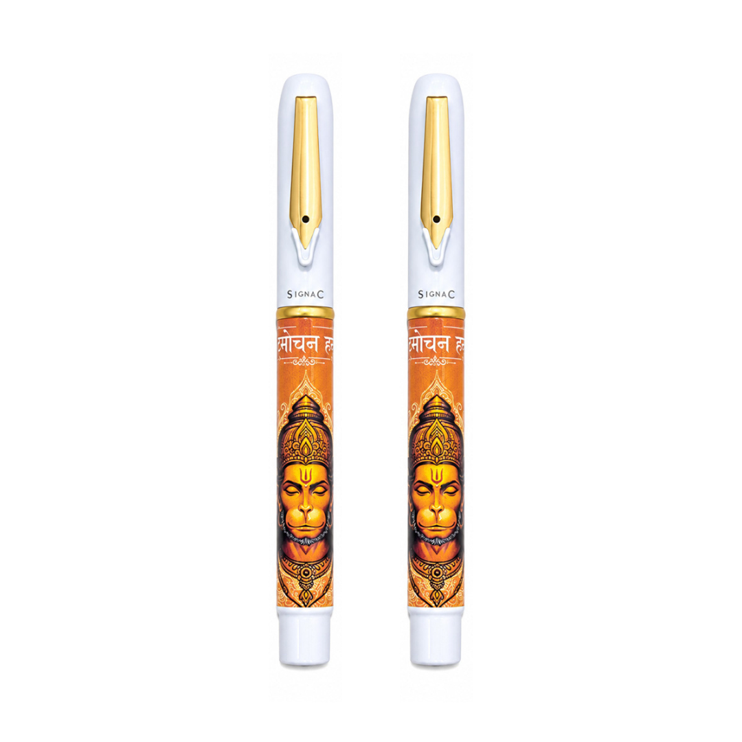 Sankat Mochan Hanuman Ji Magsnap Roller Pen - Set of 2