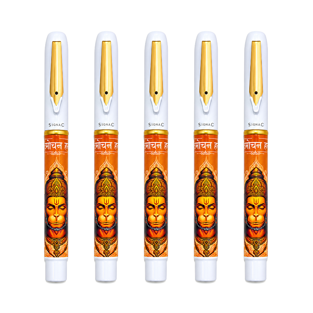 Sankat Mochan Hanuman Ji Magsnap Roller Pen - Set of 5