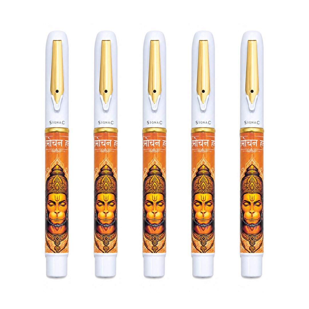 Sankat Mochan Hanuman Ji Magsnap Roller Pen - Set of 5