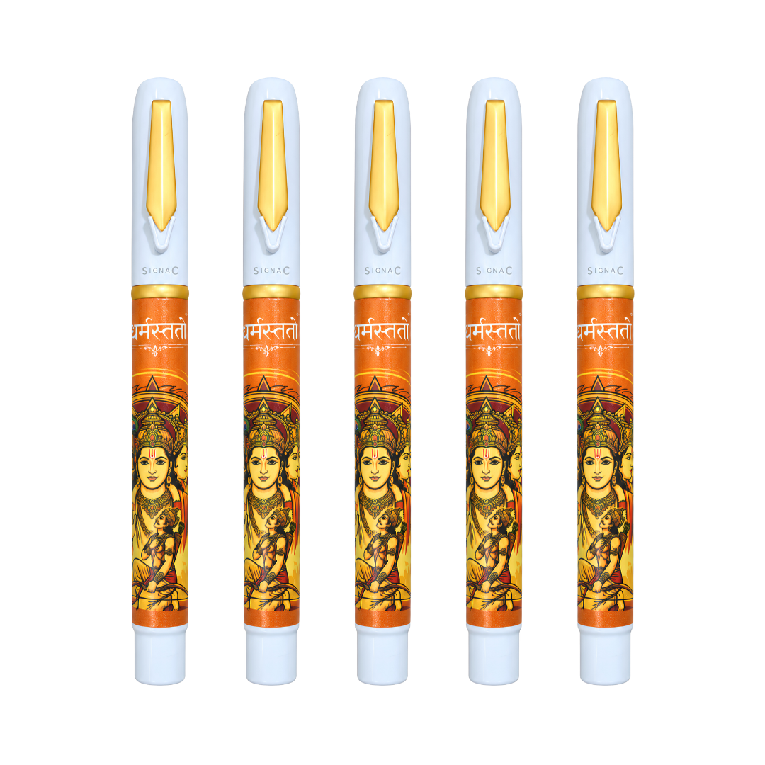 Mahabharat MagSnap Roller Pen - Set of 5