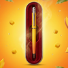 India's 1st - (Alphonso Mango Fragrance Infused) Ombre Shade Metallic Ball Pen