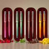 India's 1st - (Fragrance Infused) Ombre Shade Metallic Roller & Ball Pen Set of 8