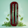 India's 1st - (Mint Fresh Fragrance Infused) Ombre Shade Metallic Roller & Ball Pen Set