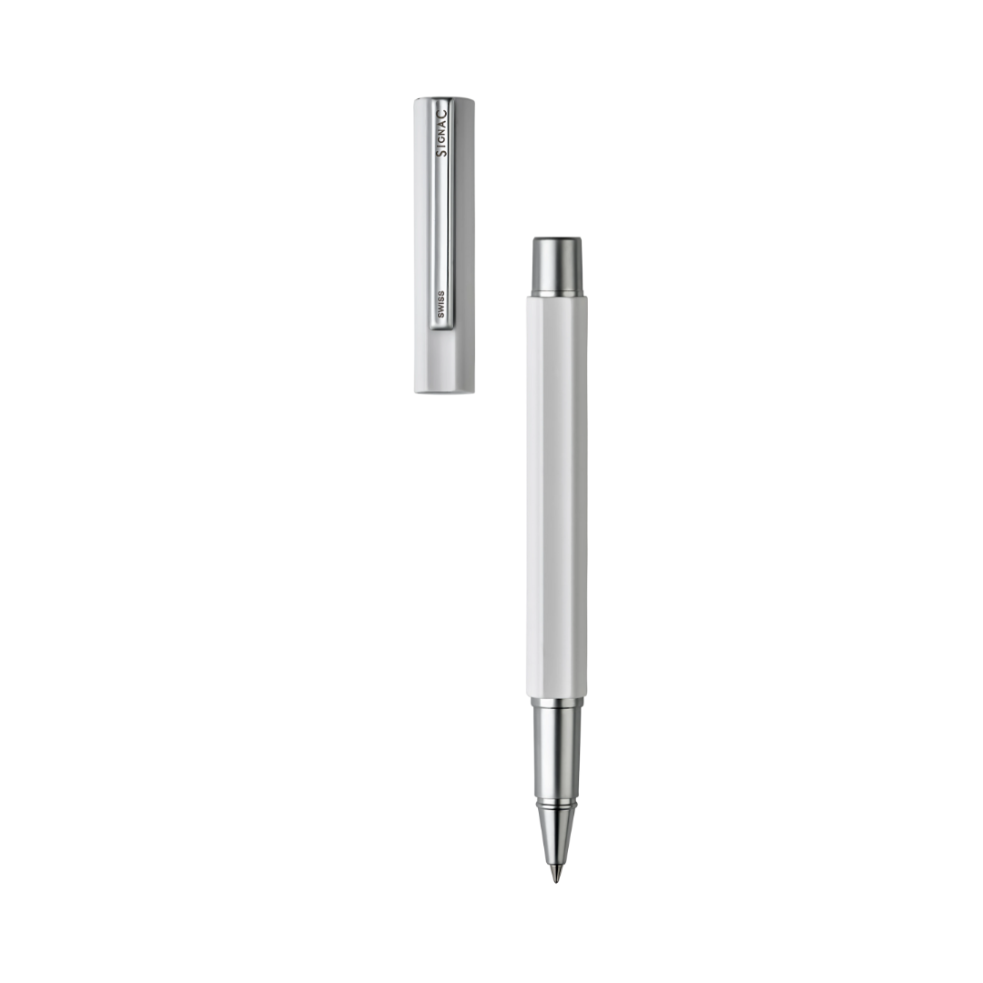 Onyx Roller Pen - White