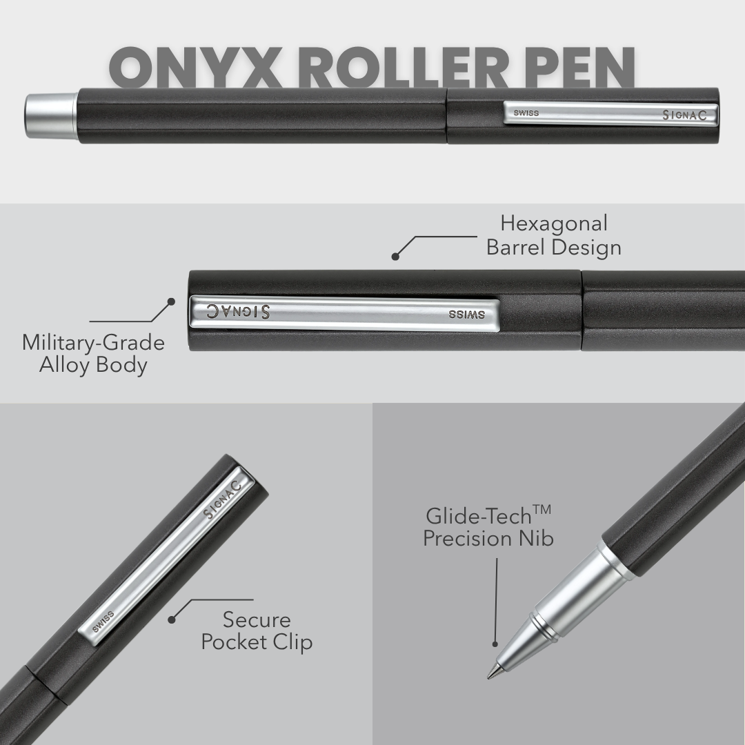 Onyx Roller Pen - Swiss Series