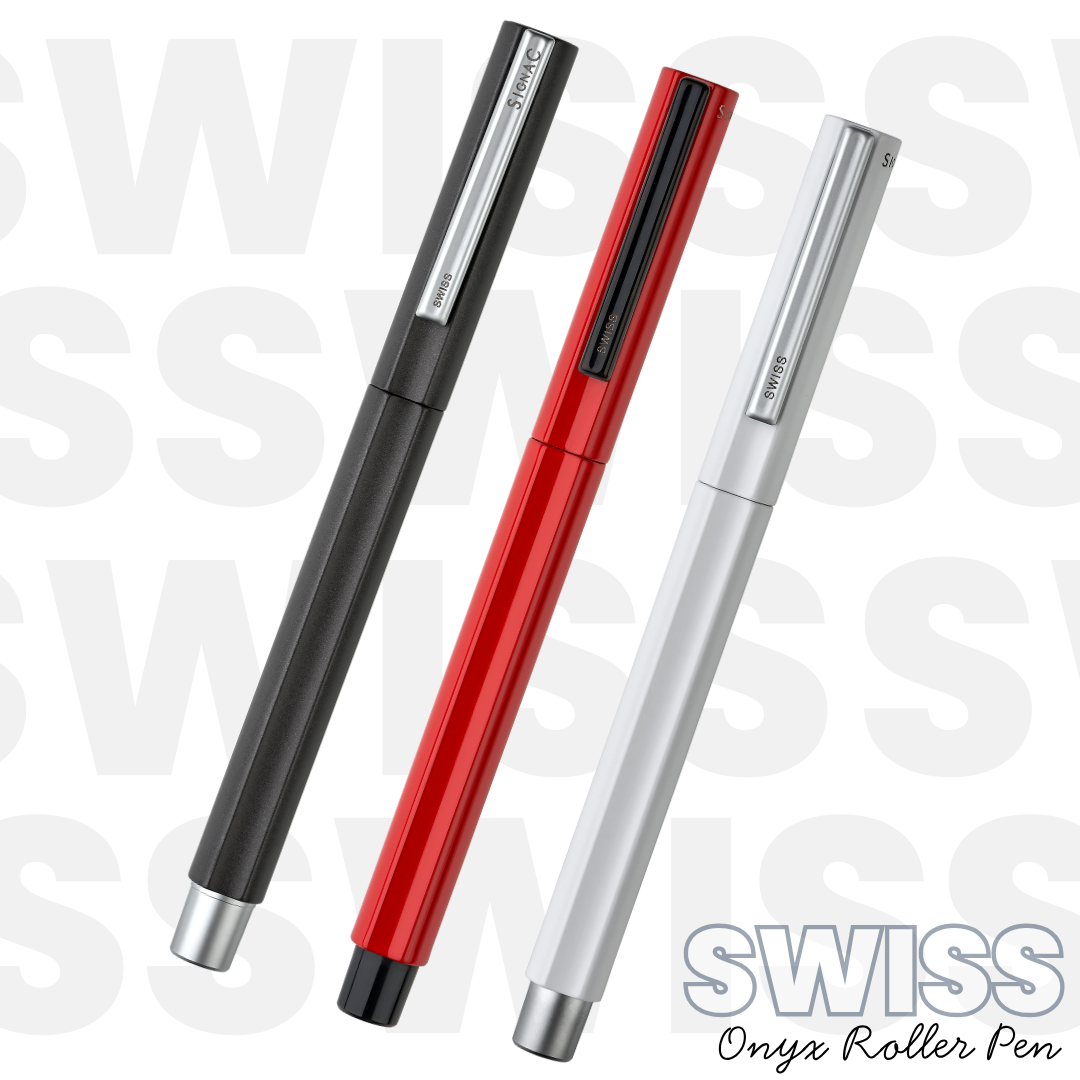 Onyx Roller Pen - Grey